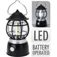 Redcliffs Campinglamp cob 10x19cm zwart