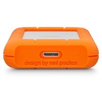 LaCie Rugged Mini externe harde schijf 2000 GB Oranje, Zilver - thumbnail