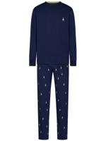 Katoenen heren pyjama pinguïns
