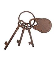 Esschert Design sleutelbos met slot