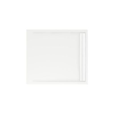 Douchebak rechthoek zelfdragend Easy Tray 100x90x5cm Wit Glans