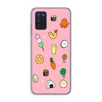 Happy bento friends: Samsung Galaxy A03s Transparant Hoesje