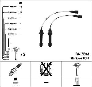 Bougiekabelset RCZE53