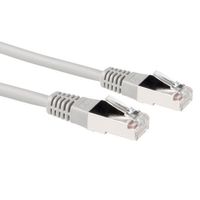 ACT Grijze 2 meter LSZH F/UTP CAT5E patchkabel met RJ45 connectoren