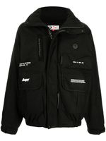 AAPE BY *A BATHING APE® veste matelassée oversize - Noir