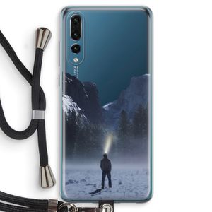 Wanderlust: Huawei P20 Pro Transparant Hoesje met koord
