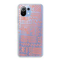 Marrakech Pink: Xiaomi Mi 11 Lite Transparant Hoesje