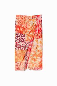 Tulen midirok met patch - ORANGE - M