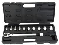 Radon torque wrench 1/2" 40-210 nm fixable incl. bits