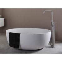 Ideavit Solidround Vrijstaand bad 135x135cm rond Solid surface wit 278613 - thumbnail