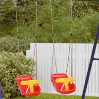Babyschommels 2 pcs Rood 36 x 43 x 42 cm Kunststof Babyschommels 2 pcs Rood 36 x 43 x 42 cm Kunststof