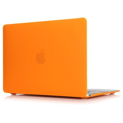 Laptop matte stijl beschermende case voor MacBook Air 13 3 inch A1932 (2018) (oranje)