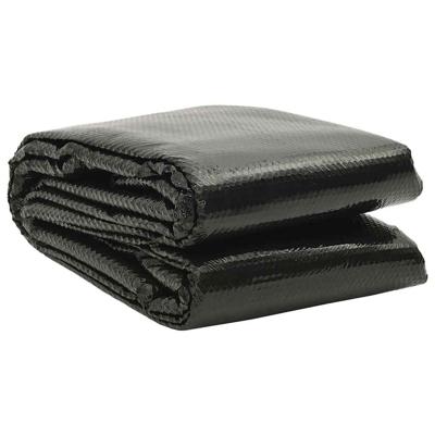 VidaXL Zwembadhoes 732x366 cm pe zwart
