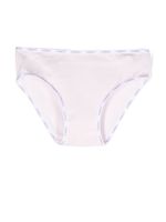 La Perla Kids culotte à logo imprimé - Rose