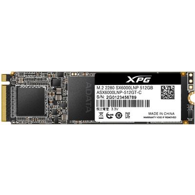 XPG SX6000 Lite, 512 GB SSD