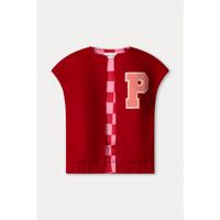 Pom Amsterdam - Rood | Dames | Gilet | Rood | 44 | regular | Kamst mode