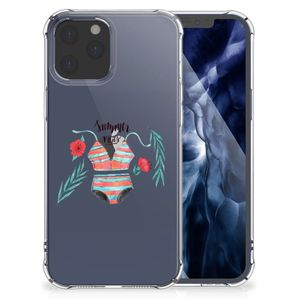 iPhone 12 Pro Max Stevig Bumper Hoesje Boho Summer