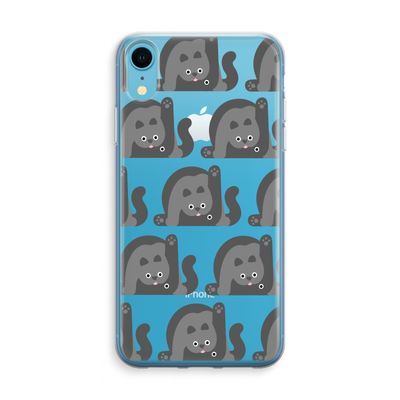 Cats: iPhone XR Transparant Hoesje