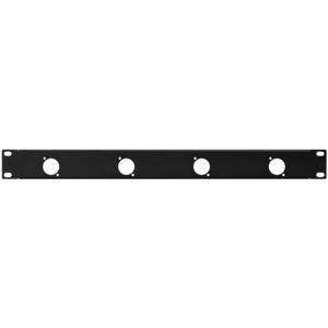 Monacor RCP-8730U 19 rack afdekplaat 1 HE