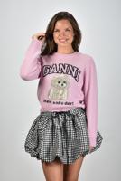 Ganni trui K2499 chalk pink