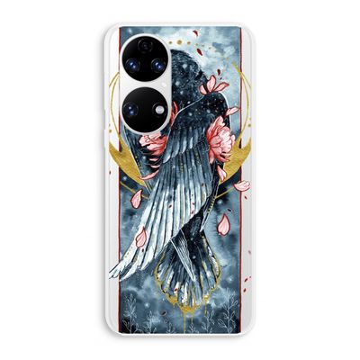 Golden Raven: Huawei P50 Transparant Hoesje