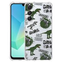 TPU Telefoonhoesje Samsung Galaxy A17 - Dinosaurus schokabsorberende backcover