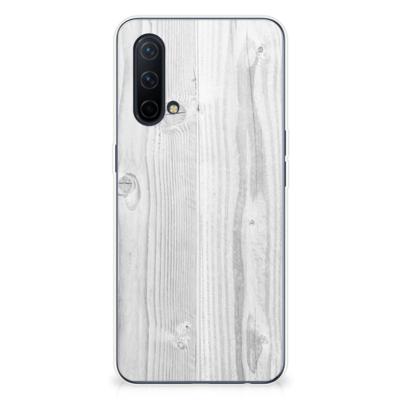 OnePlus Nord CE 5G | Bumper Hoesje | White Wood