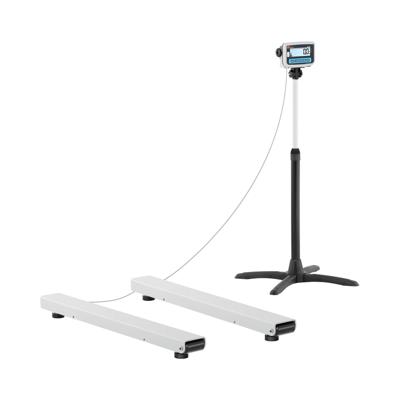 Weegbalk - gekalibreerd - 1500 kg / 0,5 kg - 120 x 12 cm - extern LCD