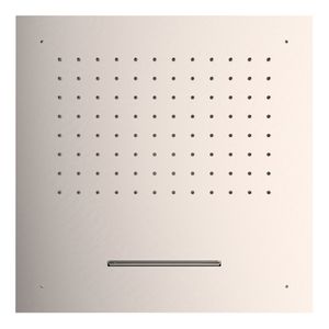 Hoofddouche Tres Loft | 50x50 cm | Met waterval | Vierkant | RVS look