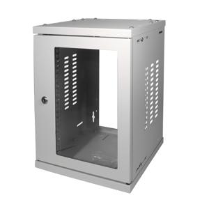 LogiLink W09Z33G 10inch-wandkast 8 HE Grijs