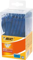 Bic balpen M10 Clic, doos met 50 stuks, blauw - thumbnail