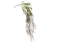 Kunsttak amaranthus green/burgundy 110 cm - Hortus