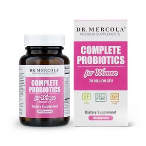 Complete Probiotics for Women (70 Billion CFU) (30 Capsules) - Dr. Mercola