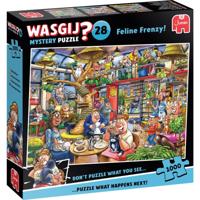 Jumbo Wasgij mystery 28 - kat-en-muisspel, 1000st.