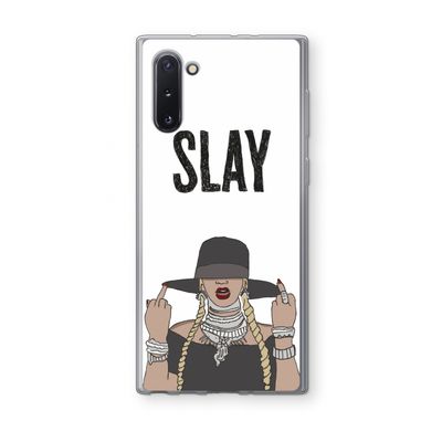 Slay All Day: Samsung Galaxy Note 10 Transparant Hoesje