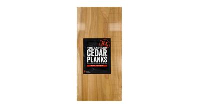 The Bastard Smoke Plank L 40x20x1cm Red Cedar (2 stuks)