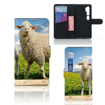 Xiaomi Mi Note 10 Pro | Telefoonhoesje | Met pasjeshouder | Schaap en Lammetje