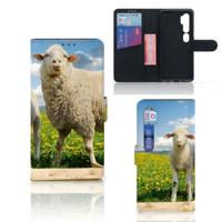 Xiaomi Mi Note 10 Pro | Telefoonhoesje | Met pasjeshouder | Schaap en Lammetje