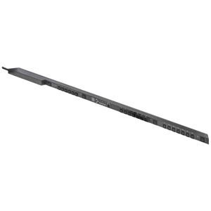 Digitus DN-95643 19 inch Stekkerdoos voor patchkast Apparaatcontactdoos C13 10A Geschikt voor kastdiepte: vanaf 300 mm Zwart