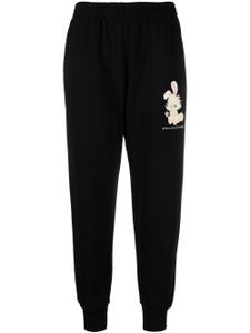 Stella McCartney pantalon de jogging à imprimé graphique - Noir