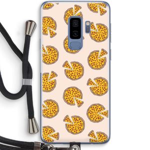 You Had Me At Pizza: Samsung Galaxy S9 Plus Transparant Hoesje met koord
