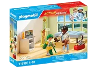 Playmobil® Action heroes 71619 kinderarts met teddybeer Playmobil® Action heroes 71619 kinderarts met teddybeer