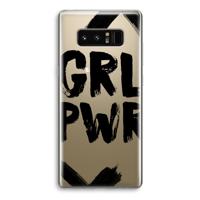 Girl Power #2: Samsung Galaxy Note 8 Transparant Hoesje