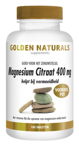 Golden Naturals Magnesium Citraat 400 mg