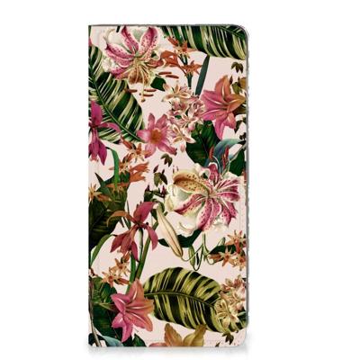 Motorola Moto E13 4G Smart Cover Flowers
