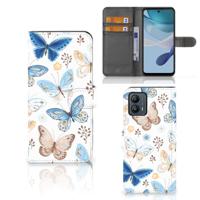 Telefoonhoesje | Met pasjeshouder | voor Motorola Moto G53 Vlinder