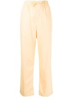TEKLA pantalon de pyjama à lien de resserrage - Tons neutres