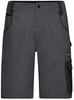 James & Nicholson JN835 Workwear Bermudas -STRONG- - Carbon/Black - 52