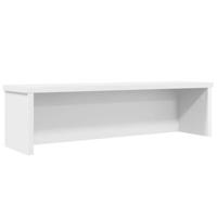 VidaXL Keukenrek stapelbaar 60x15x16 cm bewerkt hout wit