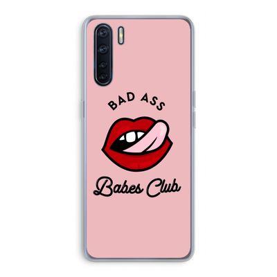Badass Babes Club: Oppo A91 Transparant Hoesje